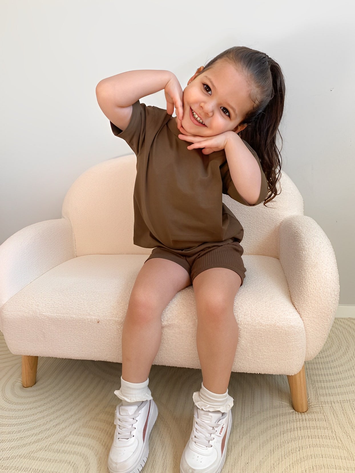 My First Day Tee (Mummy Version) - Mocha