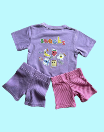SNACKS Grape Tee